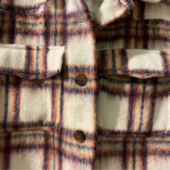 MAURICES faux wool shacket-medium NWOT - Picture 4 of 8